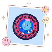 Load image into Gallery viewer, 'Stray Kids Everwhere All Around the World' sticker, gift for KPop fan, Stray Kids merch
