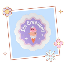 Load image into Gallery viewer, Stray Kids Lee Know 'Ice Creeaam!' sticker, gift for KPop fan, Stray Kids merch