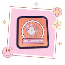 Load image into Gallery viewer, Stray Kids Hyunjin 'Tch...Hairband' sticker, gift for KPop fan, Stray Kids merch