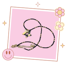 Load image into Gallery viewer, Handmade Ateez Inspired Beaded Kpop Undercover Glam Necklace, Gift for Kpop Fan, Ateez Merch