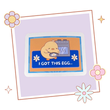 Load image into Gallery viewer, Stray Kids Felix 'I got this egg' sticker, gift for KPop fan, Stray Kids merch