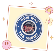 Load image into Gallery viewer, Ateez Hongjoong 'How was the show?' sticker, gift for KPop fan, Ateez merch