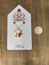 Load image into Gallery viewer, Handmade Stray Kids Inspired Kpop Undercover Loop Necklace, Gift for Kpop Fan, Stray Kids Merch