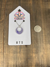 Load image into Gallery viewer, Handmade BTS Inspired Kpop Undercover Circle Necklace, Gift for Kpop Fan, BTS Merch