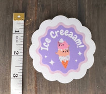 Load image into Gallery viewer, Stray Kids Lee Know 'Ice Creeaam!' sticker, gift for KPop fan, Stray Kids merch