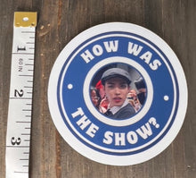 Load image into Gallery viewer, Ateez Hongjoong 'How was the show?' sticker, gift for KPop fan, Ateez merch