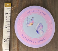 Load image into Gallery viewer, Ateez 'Dancing Like Butterfly Wings' sticker, gift for KPop fan, Ateez merch