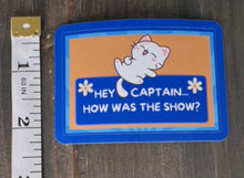Load image into Gallery viewer, Ateez Hongjoong 'How was the show?' sticker, gift for KPop fan, Ateez merch
