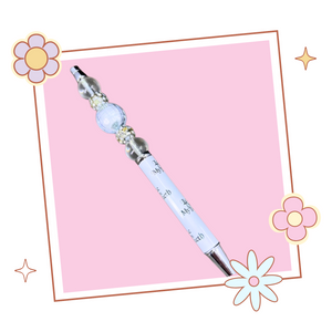 One of a Kind Ateez Ice On My Teeth Beaded Pen, Gift for Kpop Fan, Ateez Merch