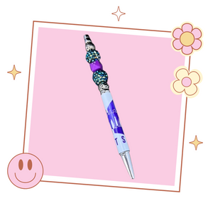 One of a Kind BTS Beaded Pen, Gift for Kpop Fan, BTS Merch