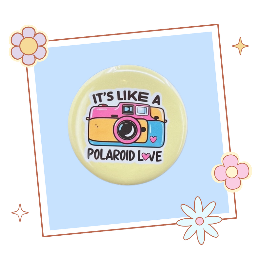 Enhypen Inspired Polaroid Love Button/Magnet - Gift for KPop fan - Enhypen Merch