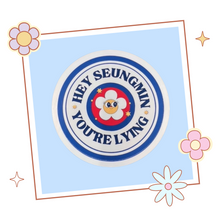 Load image into Gallery viewer, Stray Kids &#39;Hey Seungmin. You&#39;re Lying&#39; sticker, gift for KPop fan, Stray Kids merch
