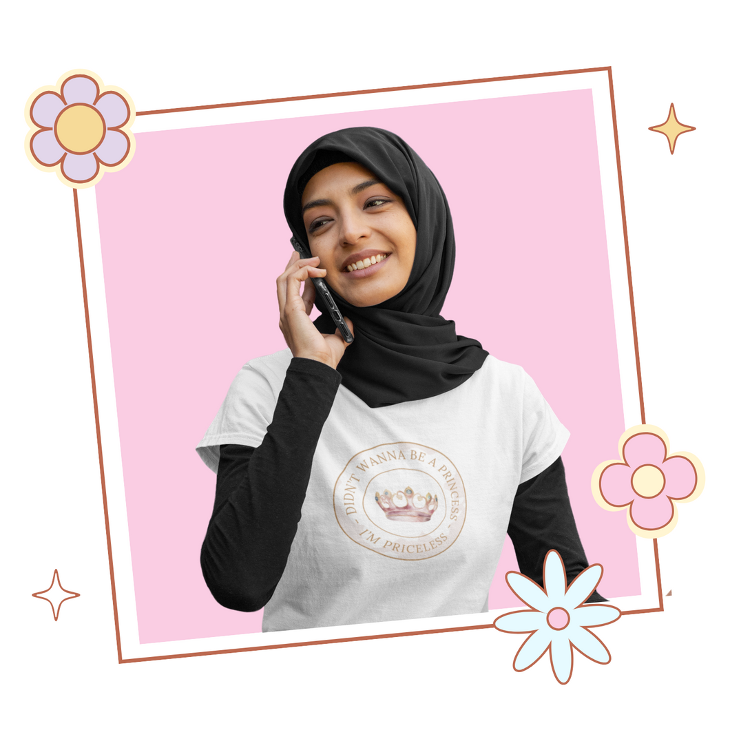 BlackPink Inspired Didn't Wanna Be A Princess, I'm Priceless Tee, Gift for KPop Fan, BlackPink Merch