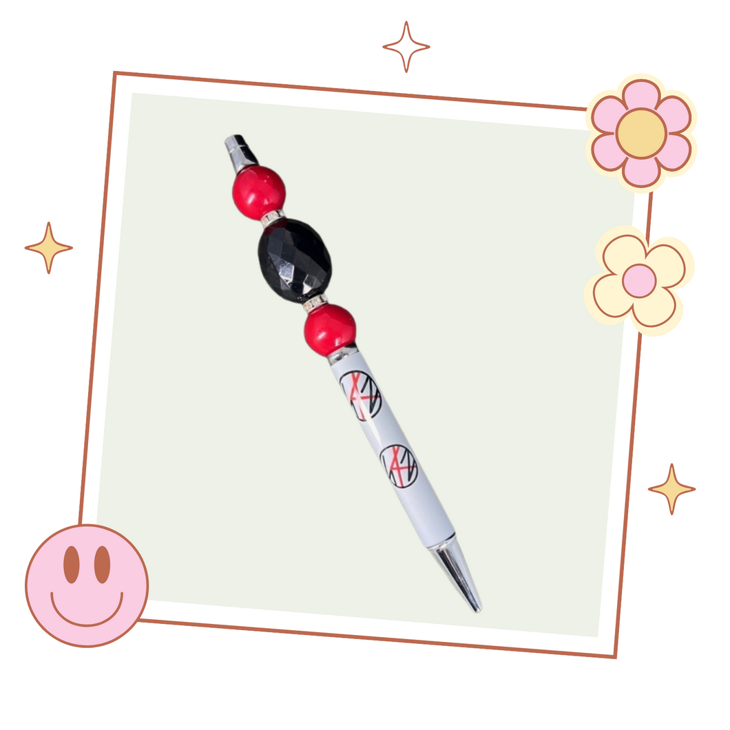 One of a Kind Stray Kids Beaded Pen, Gift for Kpop Fan, Stray Kids Merch