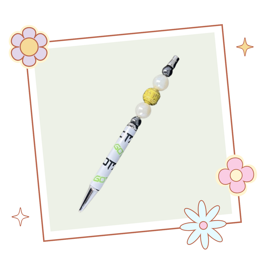 One of a Kind GOT7 Beaded Pen, Gift for Kpop Fan, GOT7 Merch