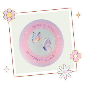 Ateez 'Dancing Like Butterfly Wings' sticker, gift for KPop fan, Ateez merch