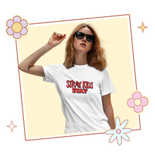 Load image into Gallery viewer, Stray Kids Stay Tee, Gift for KPop Fan, Stray Kids Merch
