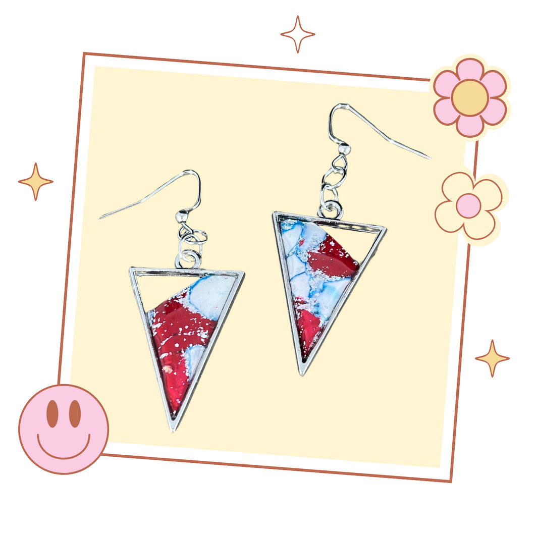 Handmade Stray Kids Inspired Kpop Undercover Earrings, Gift for Kpop Fan, Stray Kids Merch