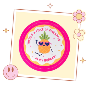 Stray Kids Bang Chan 'Pineapple Burgah' sticker, gift for KPop fan, Stray Kids merch