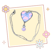 Load image into Gallery viewer, Handmade Seventeen Inspired Beaded Kpop Undercover Glam Necklace, Gift for Kpop Fan, Seventeen Merch
