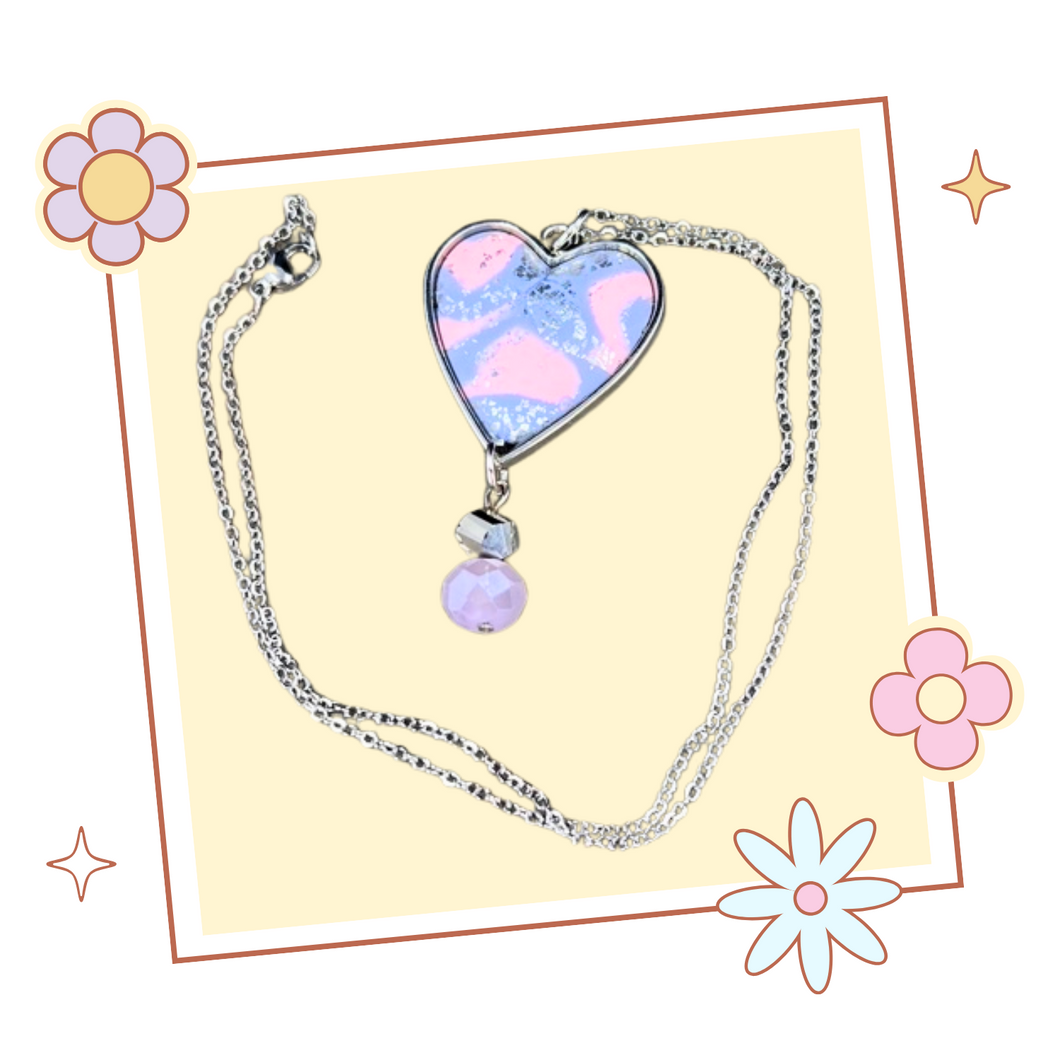 Handmade Seventeen Inspired Beaded Kpop Undercover Glam Necklace, Gift for Kpop Fan, Seventeen Merch