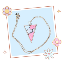 Load image into Gallery viewer, Handmade Reversible BlackPink Inspired Kpop Undercover Necklace, Gift for Kpop Fan, BlackPink Merch
