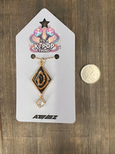 Load image into Gallery viewer, Handmade Ateez Inspired Kpop Undercover Glam Necklace, Gift for Kpop Fan, Ateez Merch
