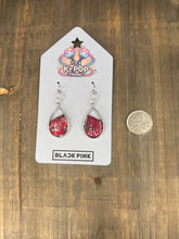 Load image into Gallery viewer, Handmade Blackpink Inspired Kpop Undercover Earrings, Gift for Kpop Fan, Blackpink Merch
