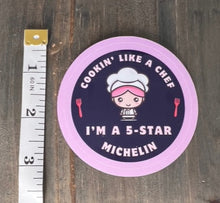 Load image into Gallery viewer, Stray Kids God&#39;s Menu &#39; Cookin&#39; Like a Chef&#39; sticker, gift for KPop fan, Stray Kids merch
