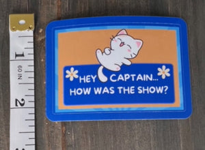 Ateez Hongjoong 'How was the show?' sticker, gift for KPop fan, Ateez merch