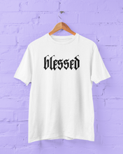 Load image into Gallery viewer, Idol Tattoo Line - Stray Kids Han &#39;Blessed&#39; Tattoo Tee, gift for Stray Kids fan, Kpop merch
